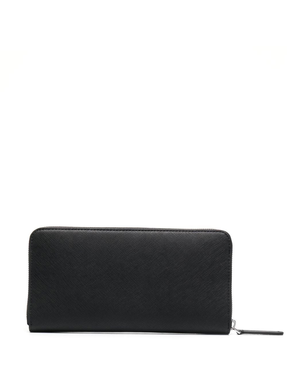 Emporio Armani Wallets Nero Outside: Polyamide