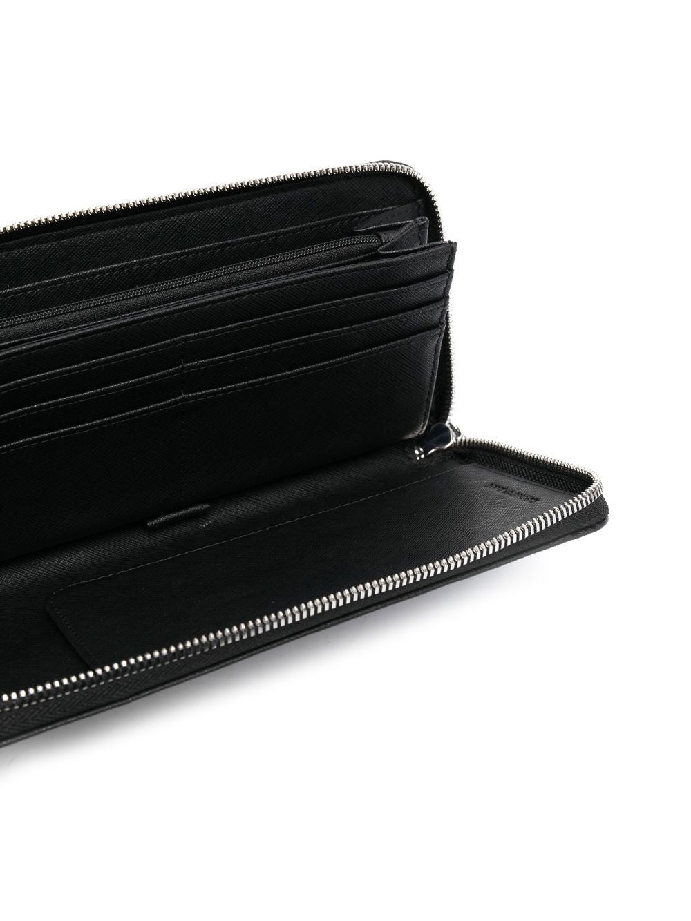 Emporio Armani Wallets Nero Outside: Polyamide