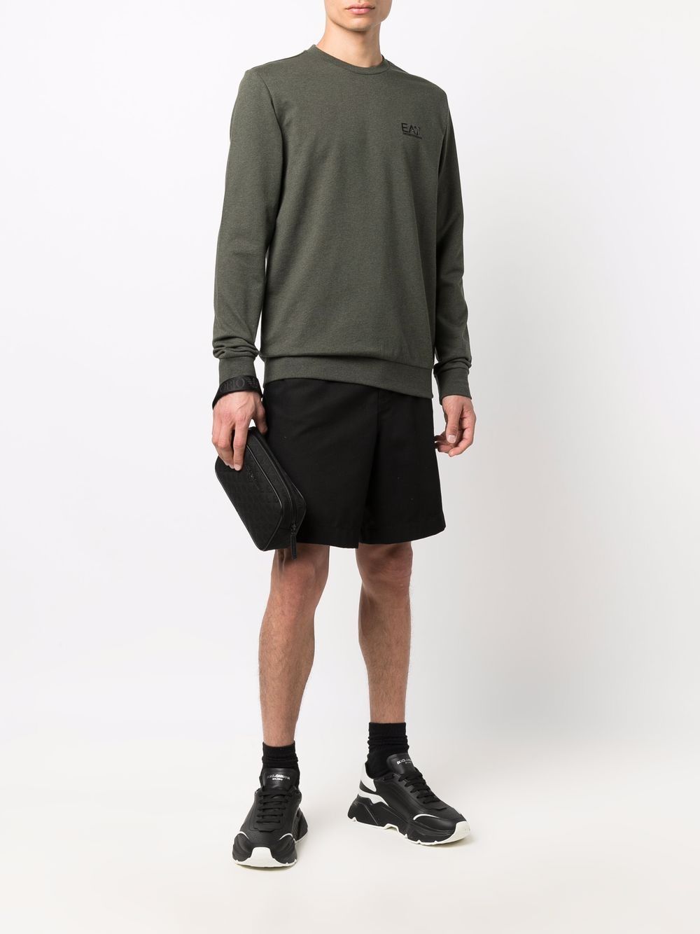 Emporio Armani Wallets Nero Outer: Fabric