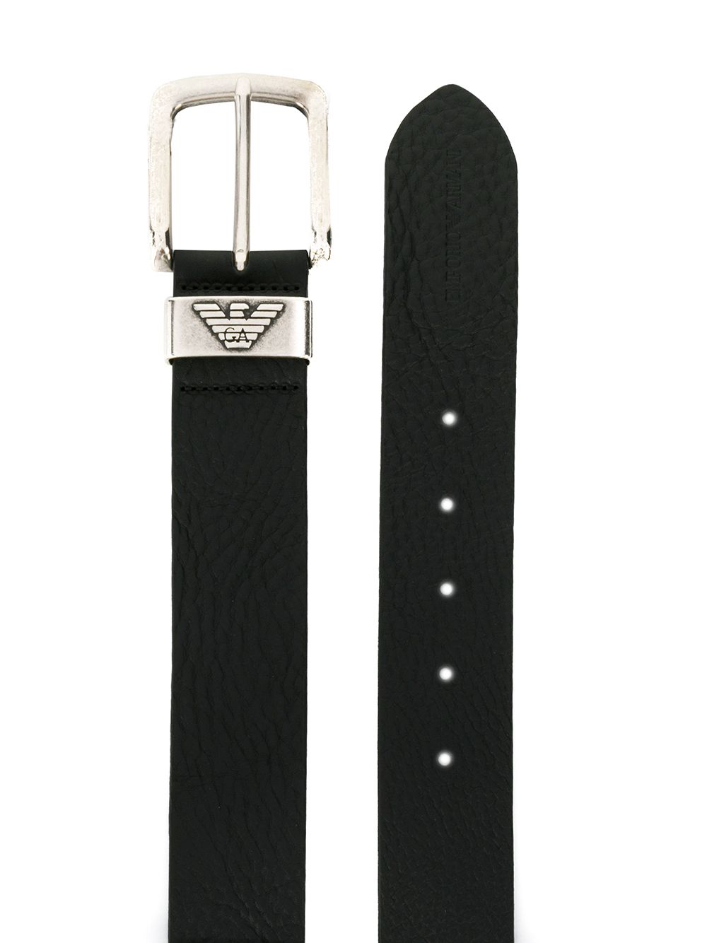 Emporio Armani Belts Nero Leather