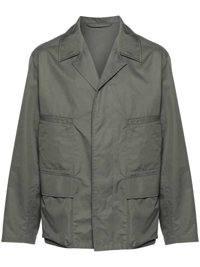 LEMAIRE Jackets Grey Cotton Polyamide 36&