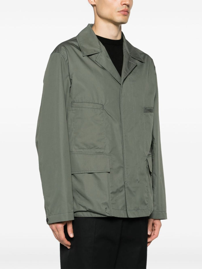 LEMAIRE Jackets Grey Cotton Polyamide 36&