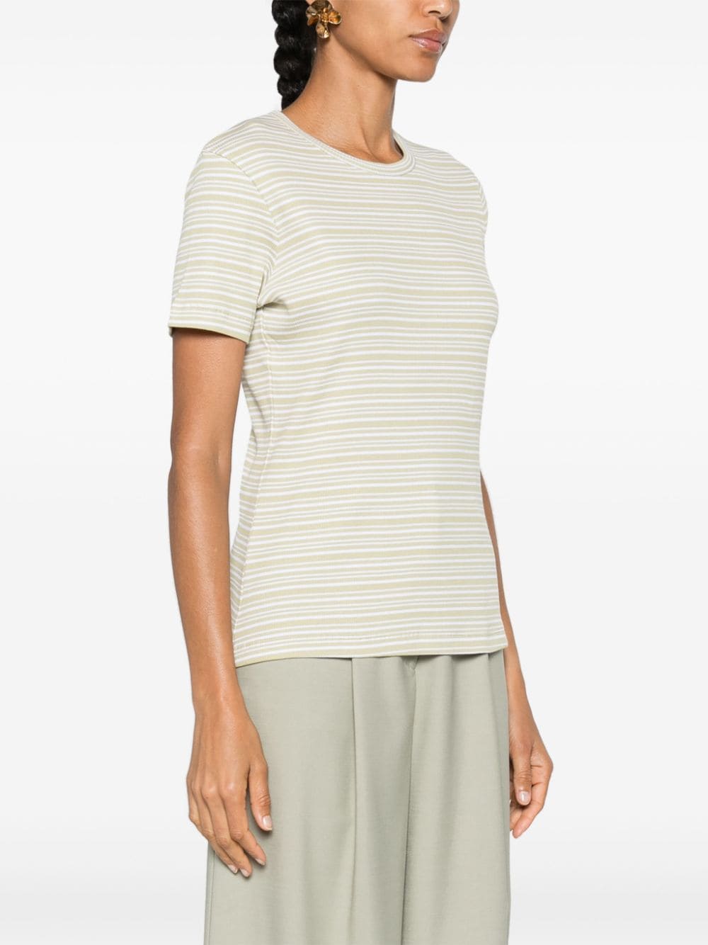 FILIPPA K T-shirts and Polos Green Cotton