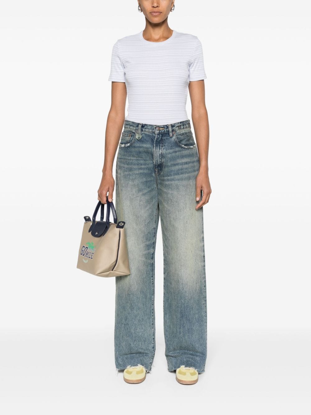 FILIPPA K T-shirts and Polos Clear Blue Cotton