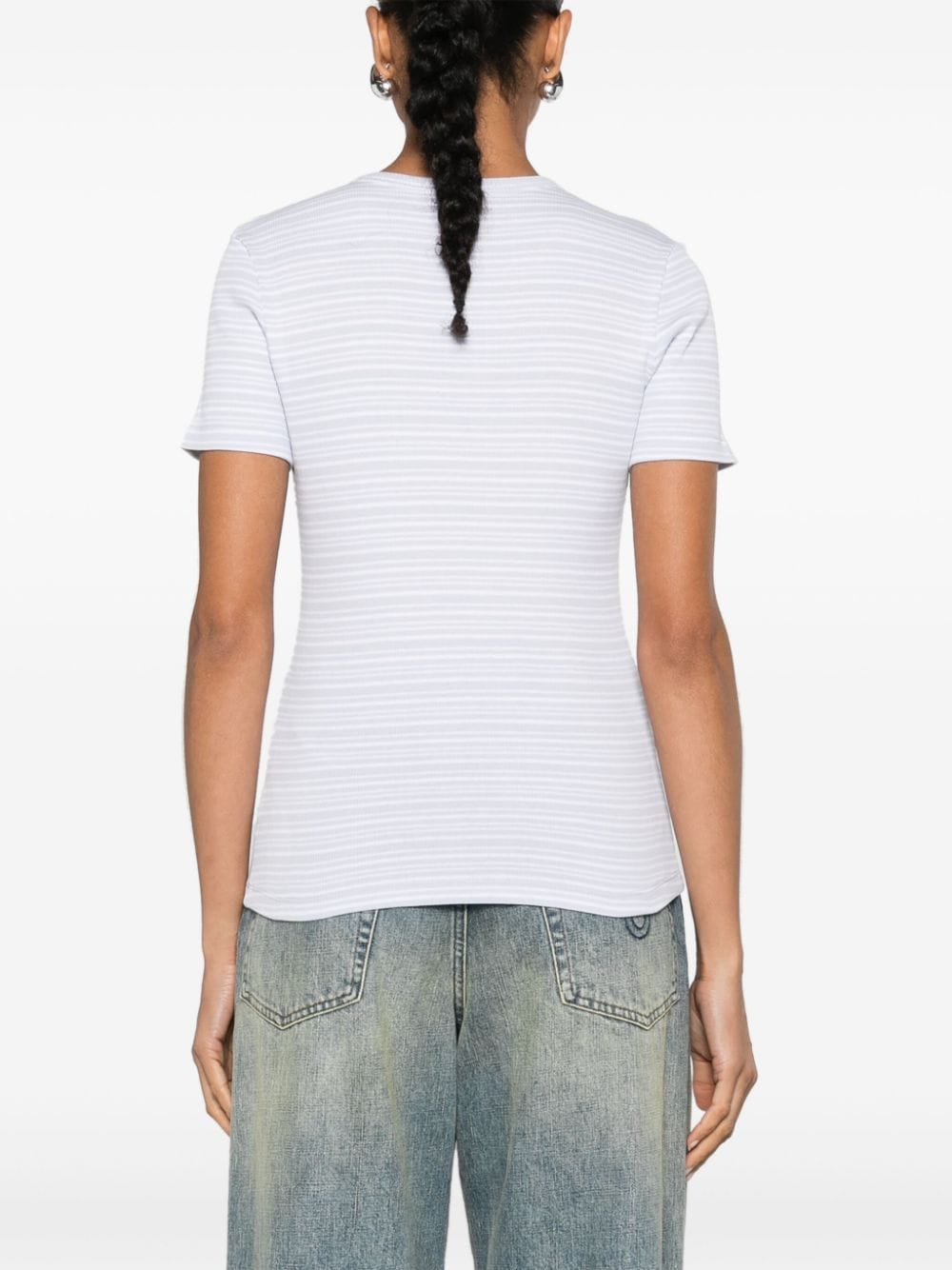 FILIPPA K T-shirts and Polos Clear Blue Cotton