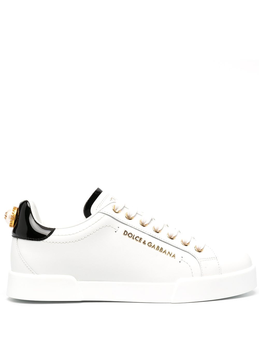 Dolce & Gabbana Sneakers White Outer: Leather