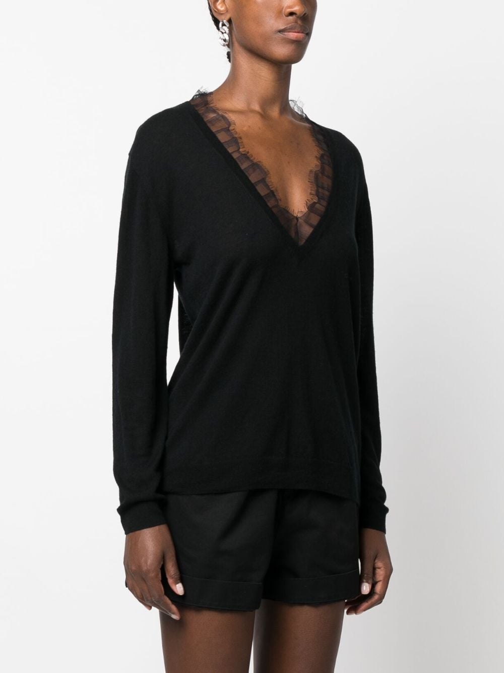 Iro Sweaters Black Polyamide