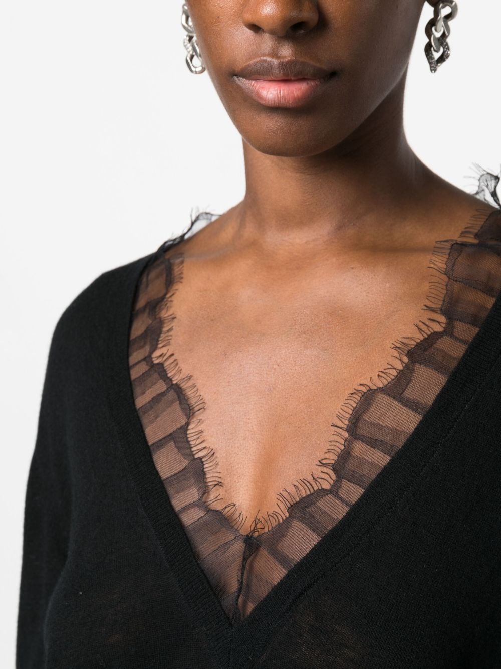 Iro Sweaters Black Polyamide