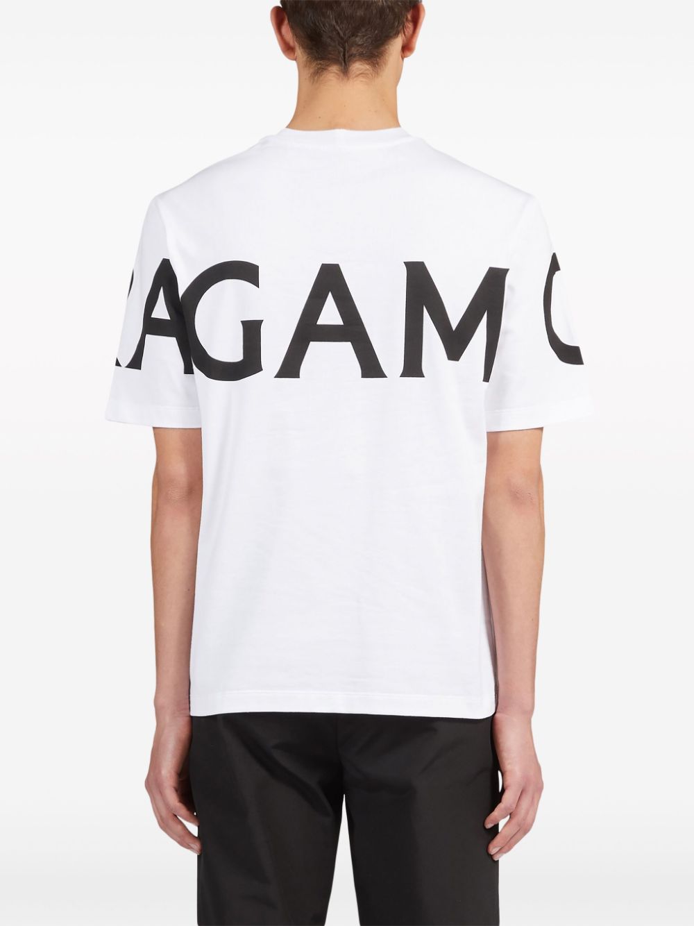 Ferragamo T-Shirts And Polos White Cotton