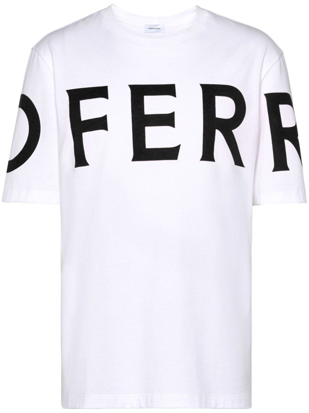 Ferragamo T-Shirts And Polos White Cotton