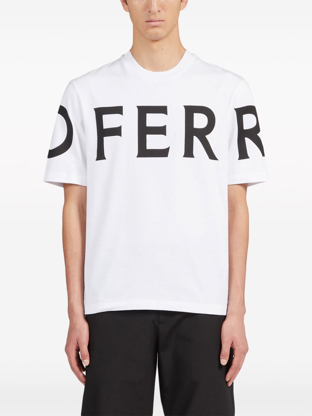 Ferragamo T-Shirts And Polos White Cotton