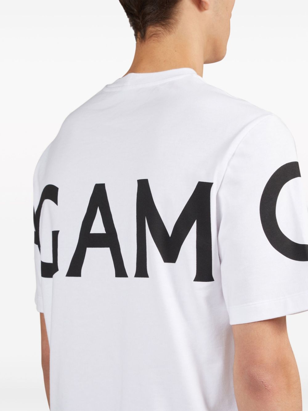 Ferragamo T-Shirts And Polos White Cotton
