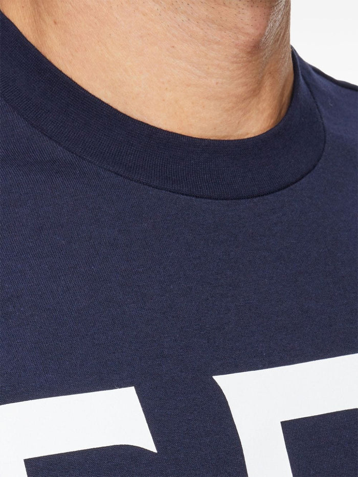 Ferragamo T-shirts and Polos Blue Cotton