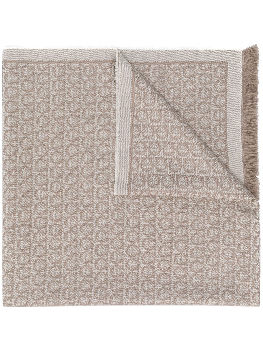 Ferragamo Scarfs Beige Wool