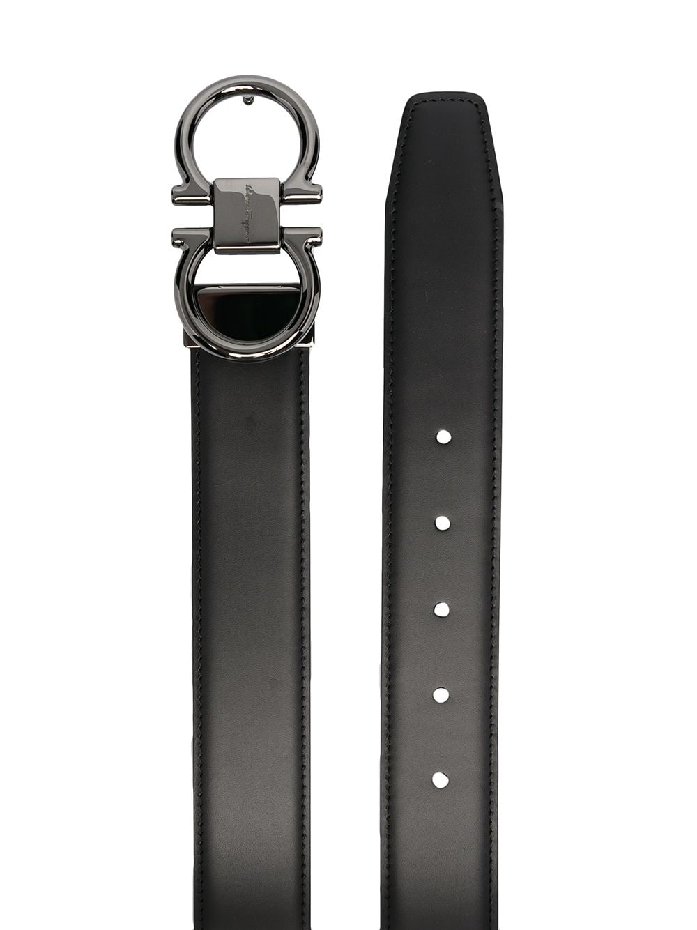 Ferragamo Belts Black Leather