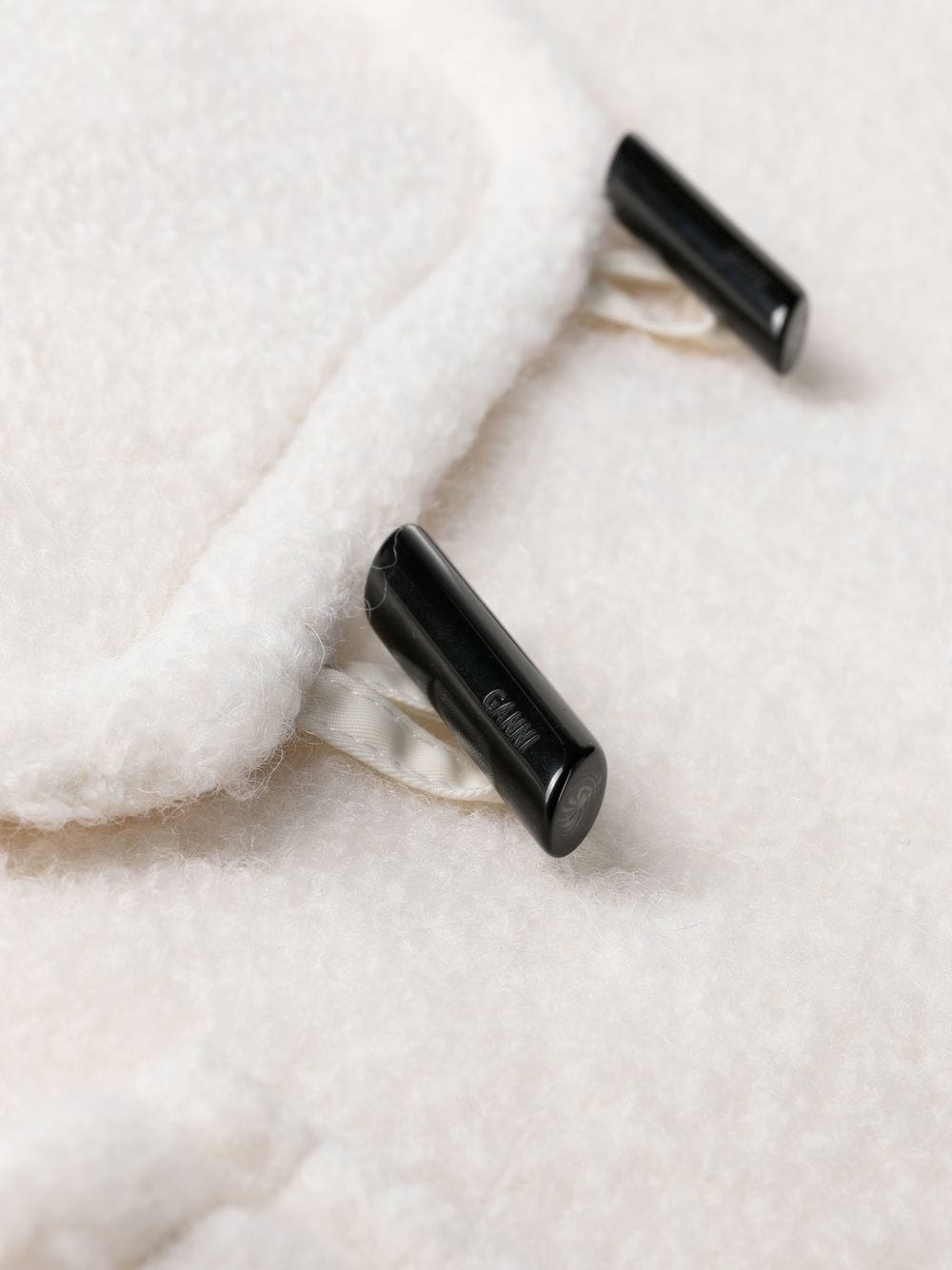 Ganni Jackets White Lining: Recycled Polyester