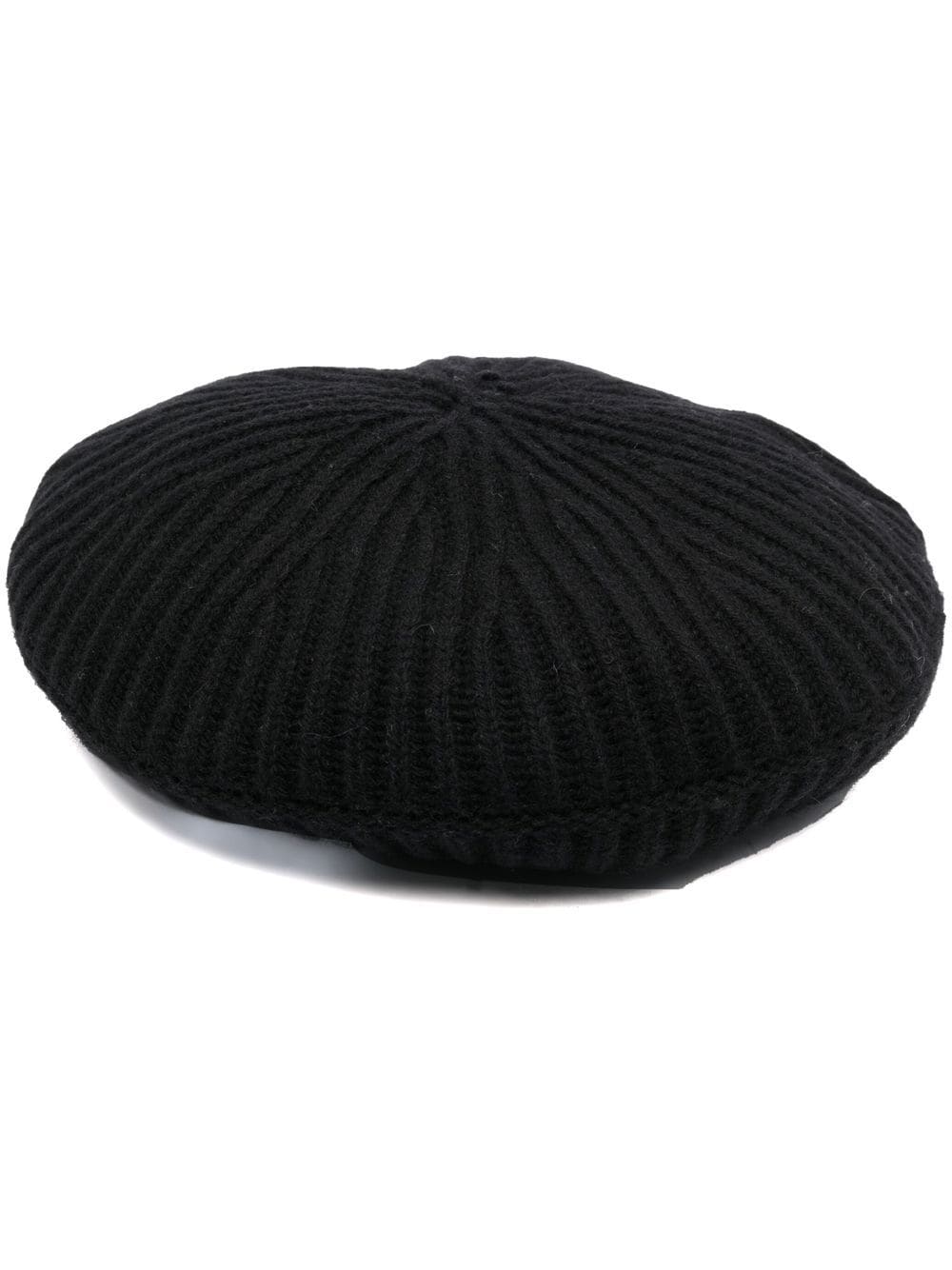 Ganni Hats Black Wool