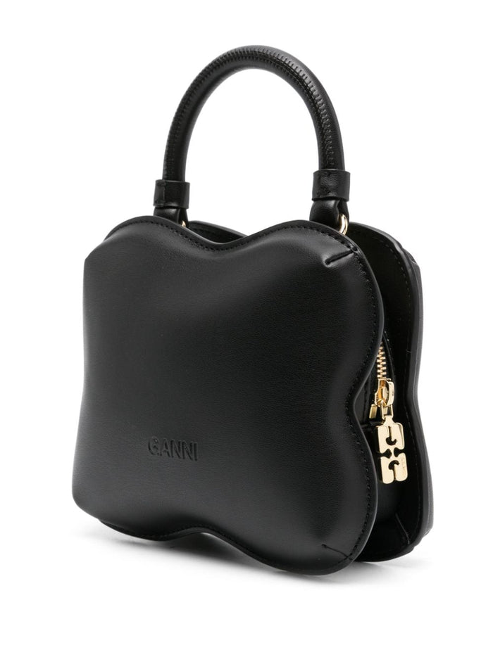 Ganni Bags Black Outer: Leather