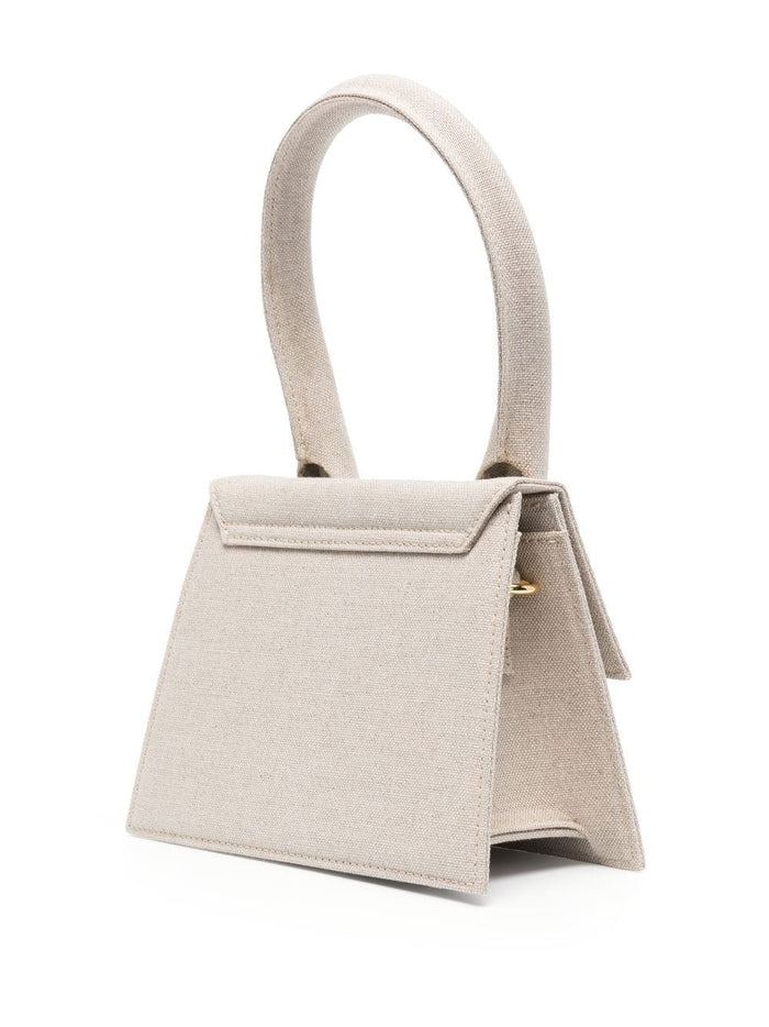 Jacquemus Bags Grey Calf Leather