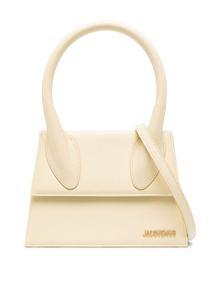 Jacquemus Bags Ivory Calf Leather
