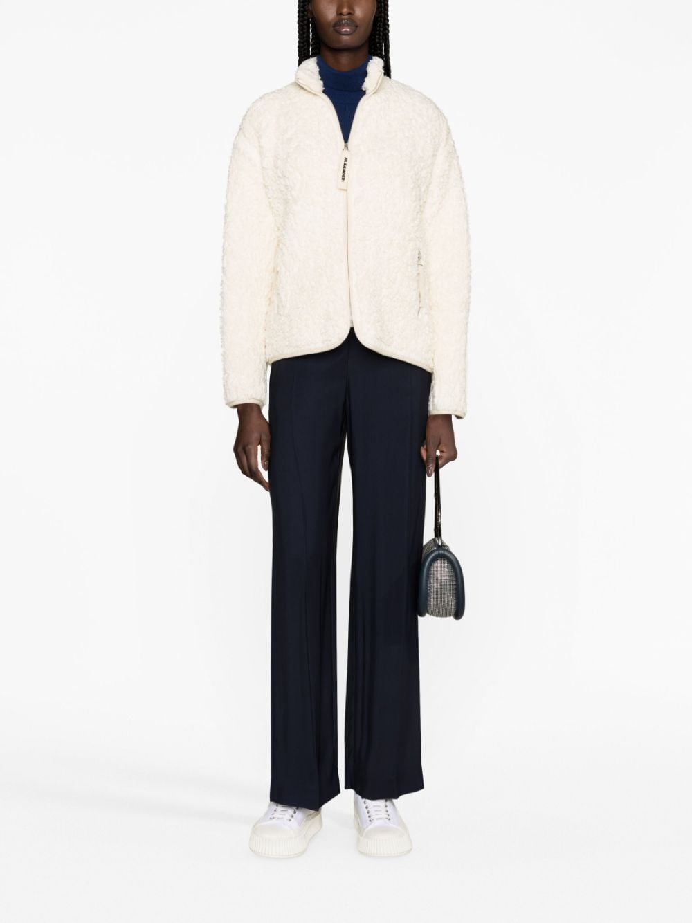 Jil Sander Plus Sweaters White Lining: Viscose