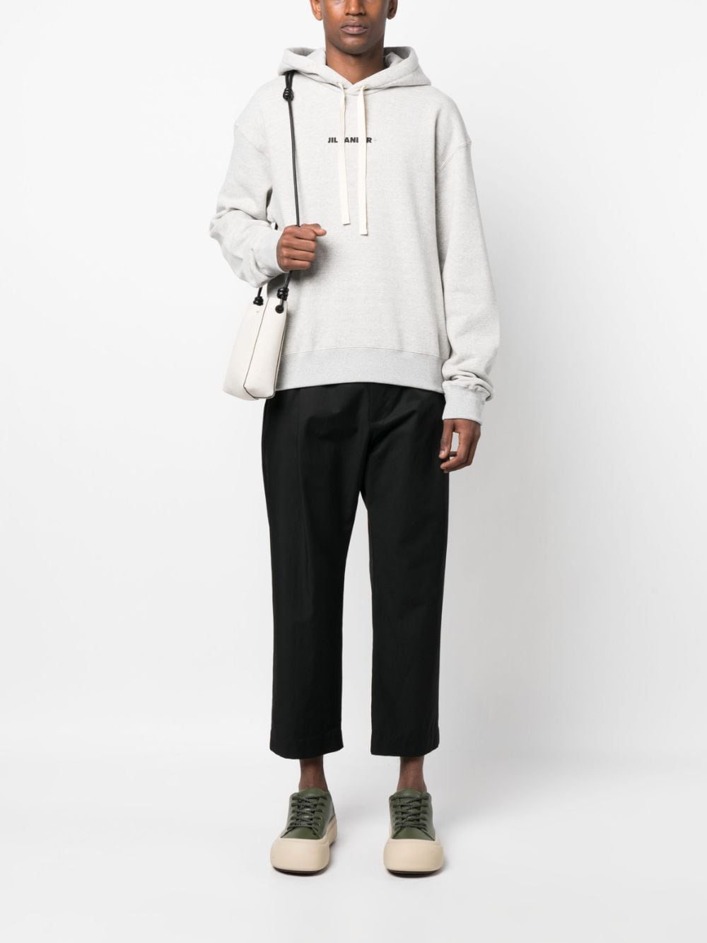Jil Sander Plus Sweaters Grey Cotton