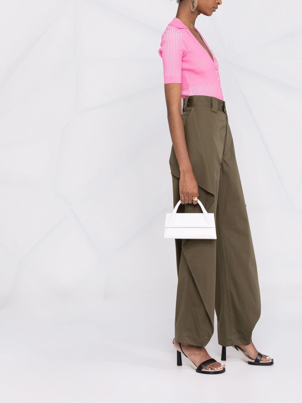 Jacquemus Bags White Cotton