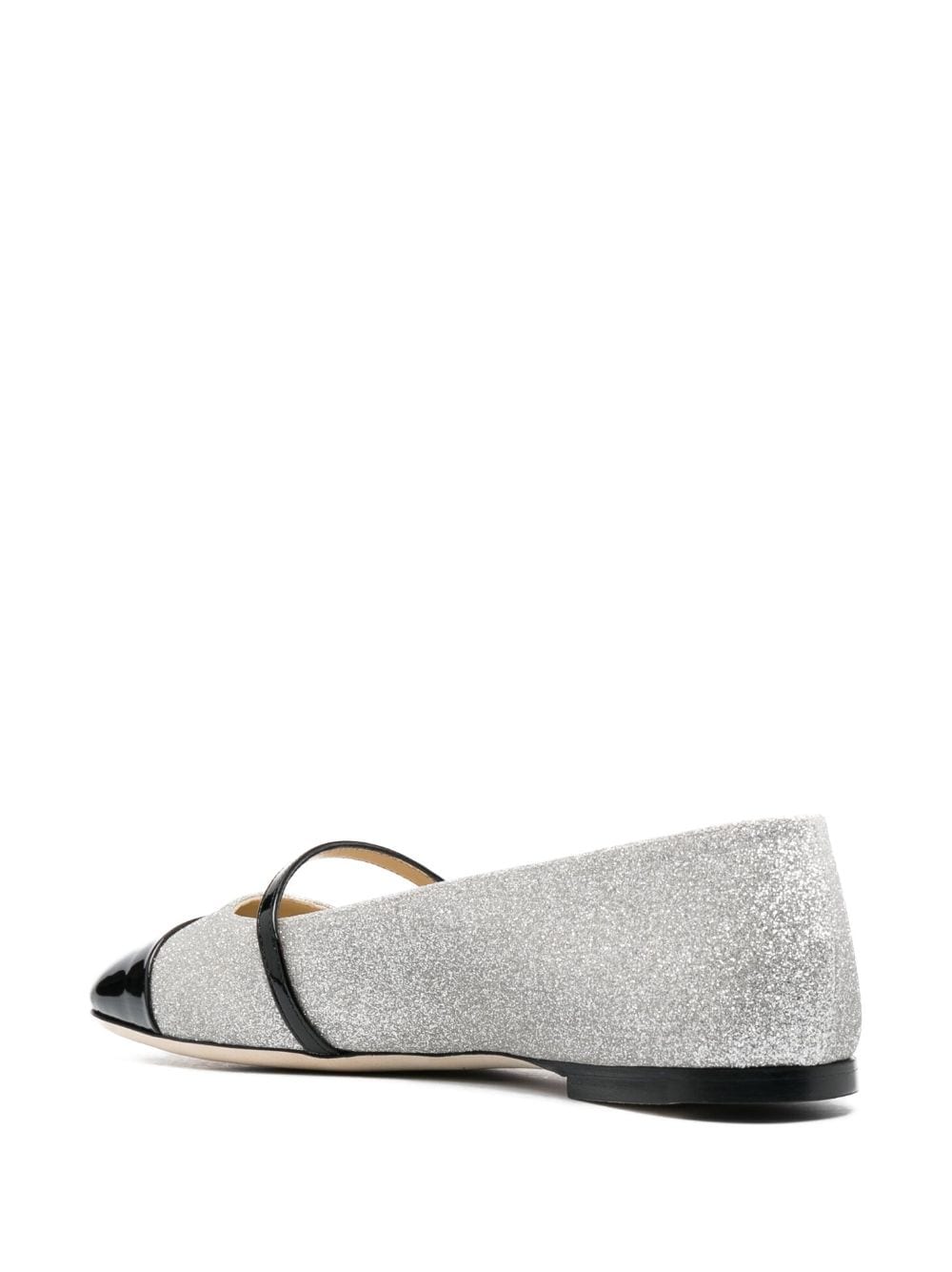 Jimmy Choo Flat Shoes Silver