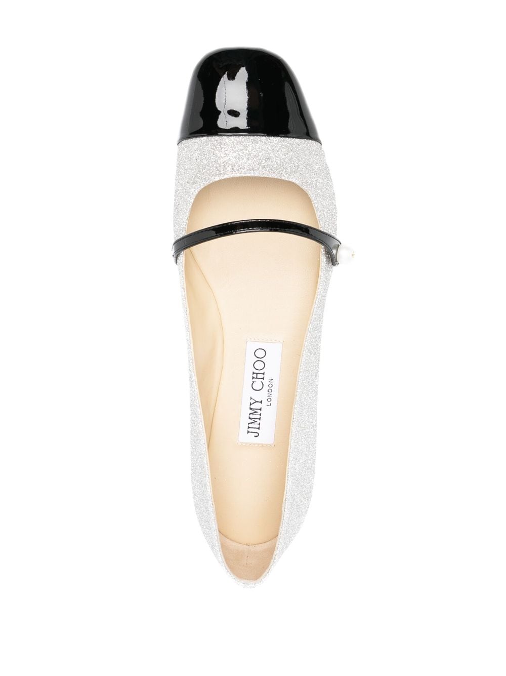Jimmy Choo Flat Shoes Silver