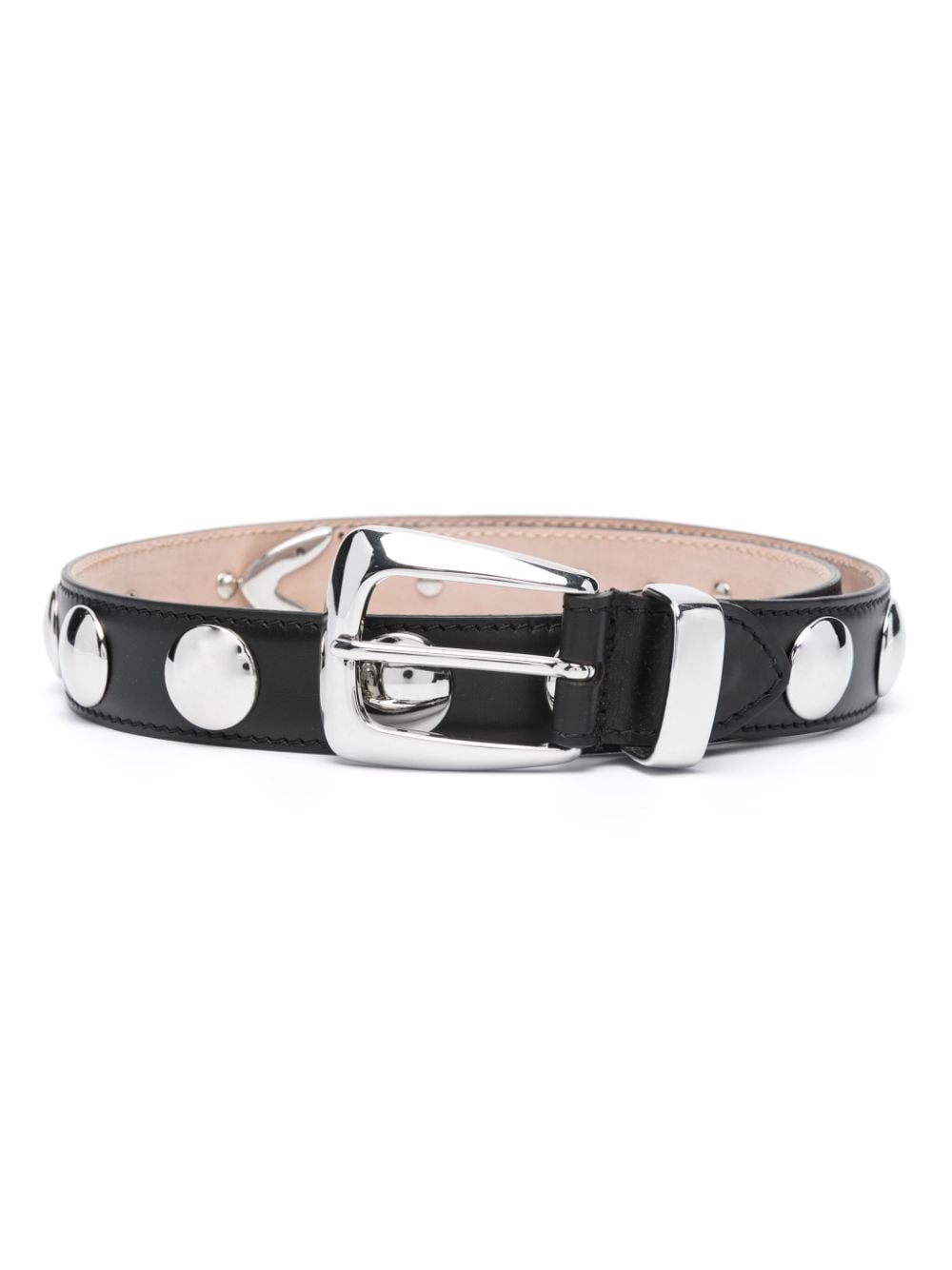 Khaite Belts Black Calf Leather