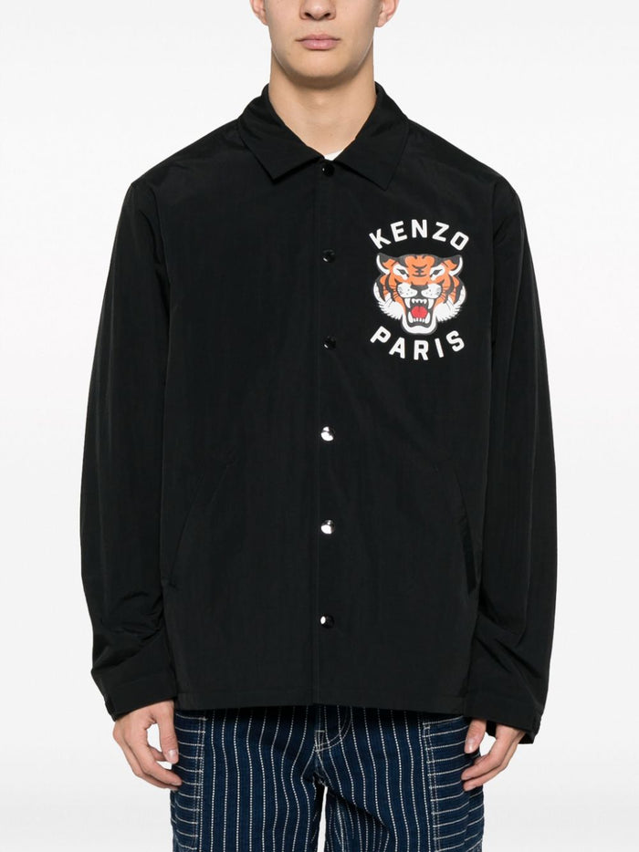 Kenzo Jackets Black Lining: Nylon