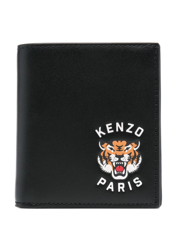 Kenzo Wallets Black Outer: Calf Leather