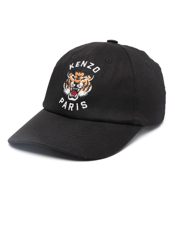 Kenzo Hats Black Outer: Cotton Lining