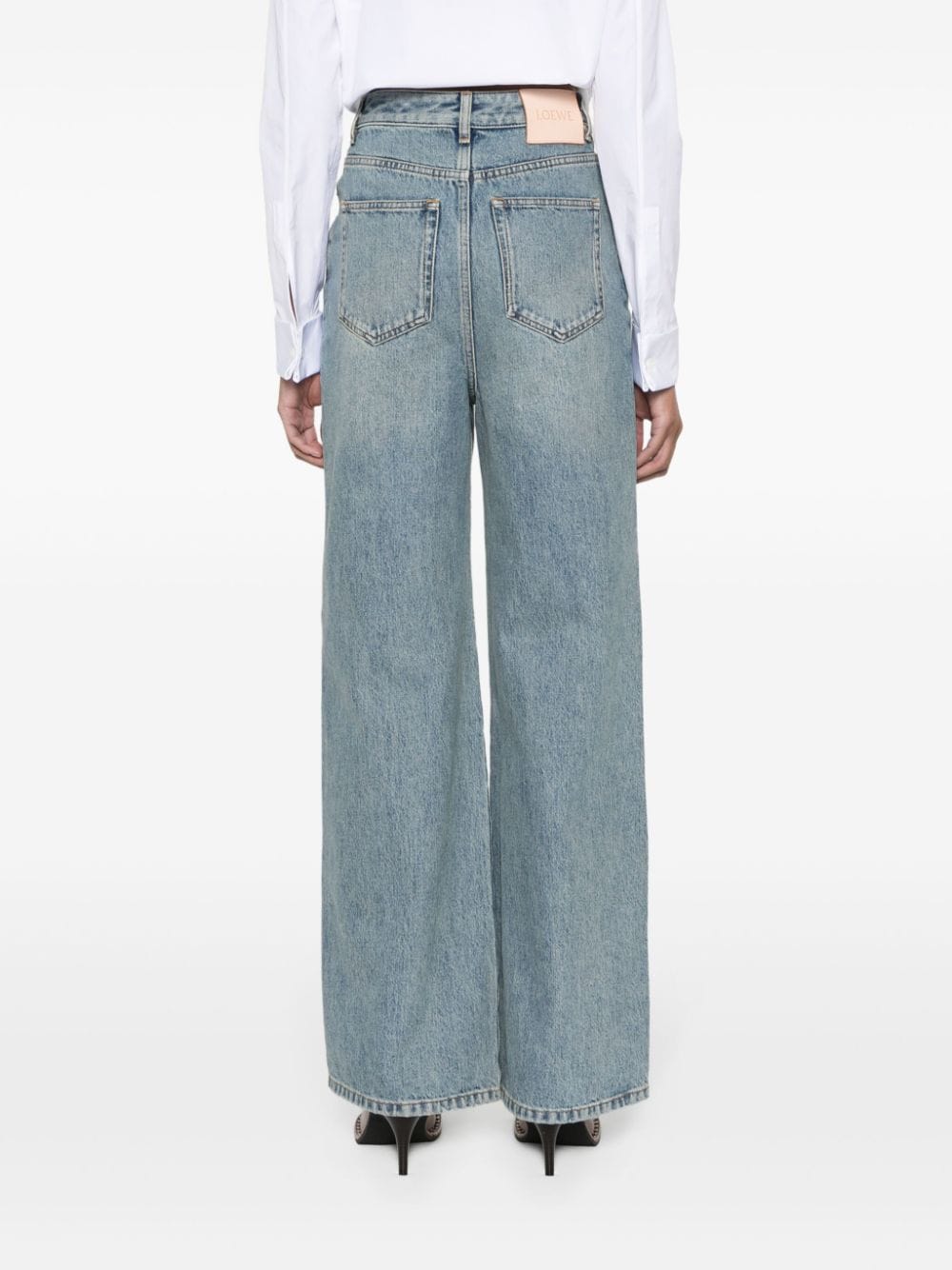 Loewe Jeans Clear Blue Cotton