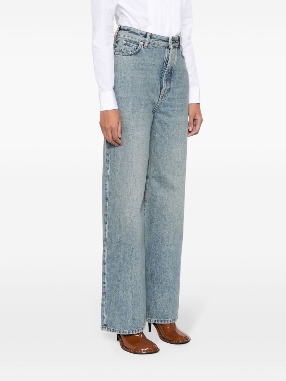 Loewe Jeans Clear Blue Cotton