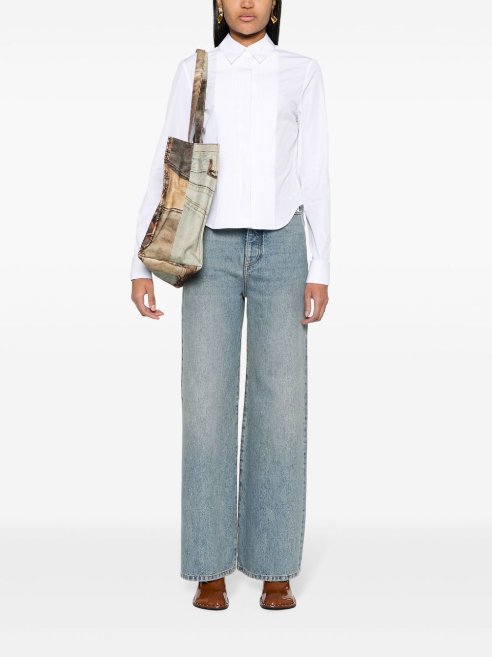 Loewe Jeans Clear Blue Cotton
