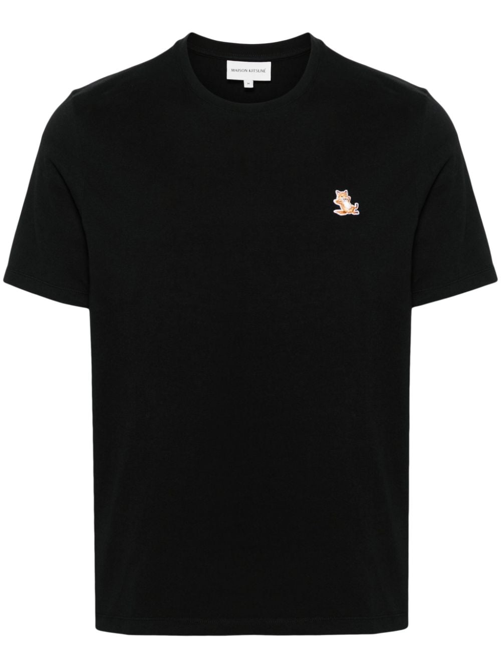 Maison Kitsune T-Shirts And Polos Black Cotton