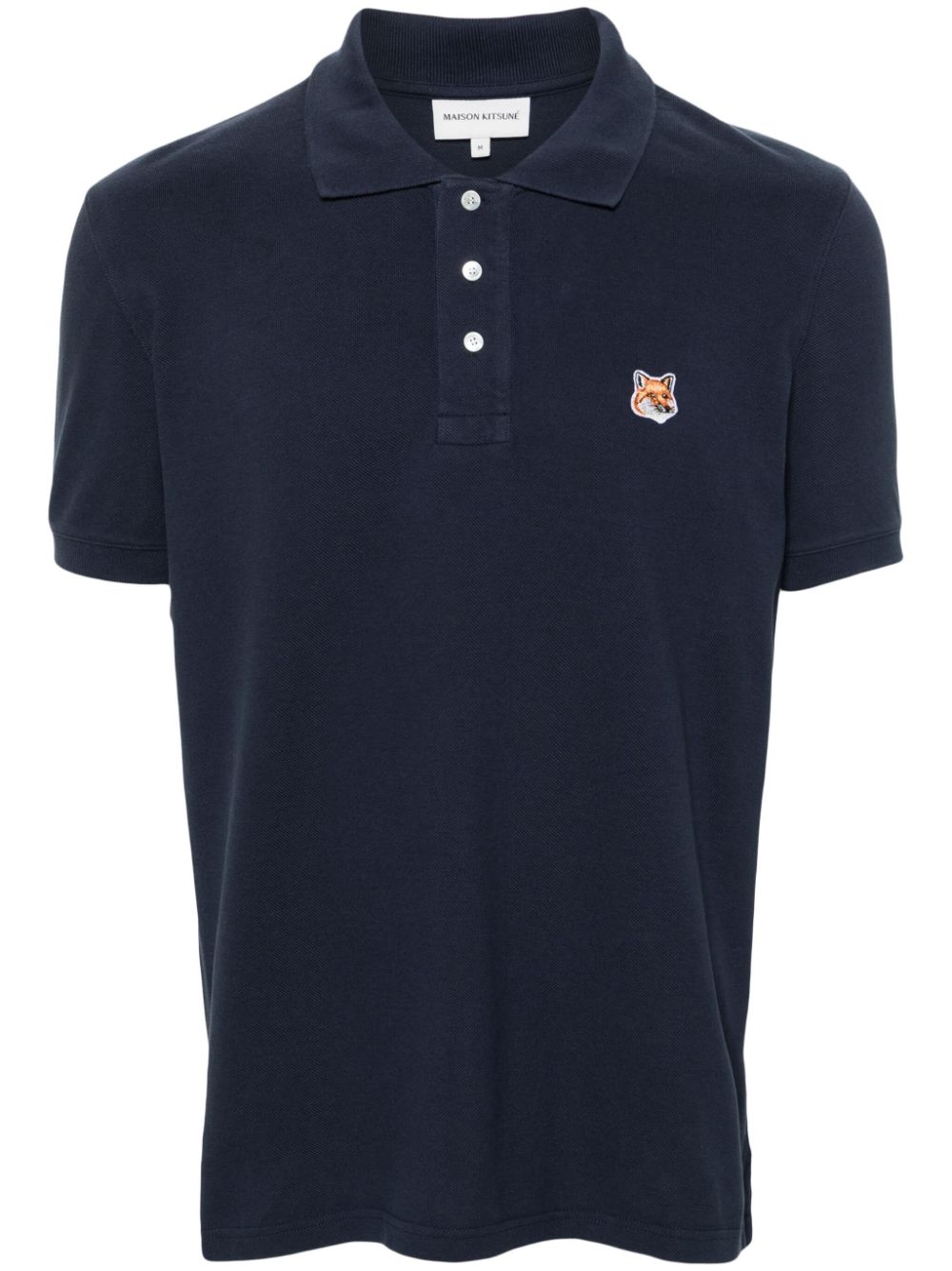 Maison Kitsune T-Shirts And Polos Blue Cotton