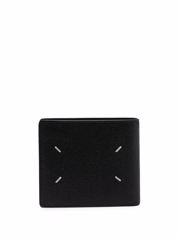 Maison Margiela Wallets Black Leather 100 %