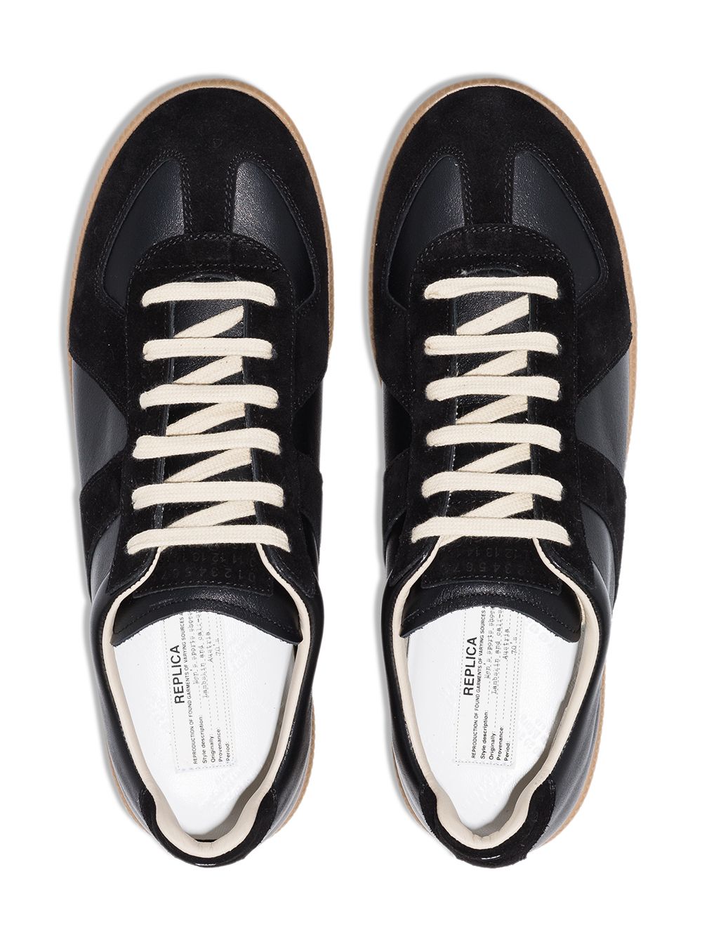 Maison Margiela Sneakers Black Outer: Calf Leather