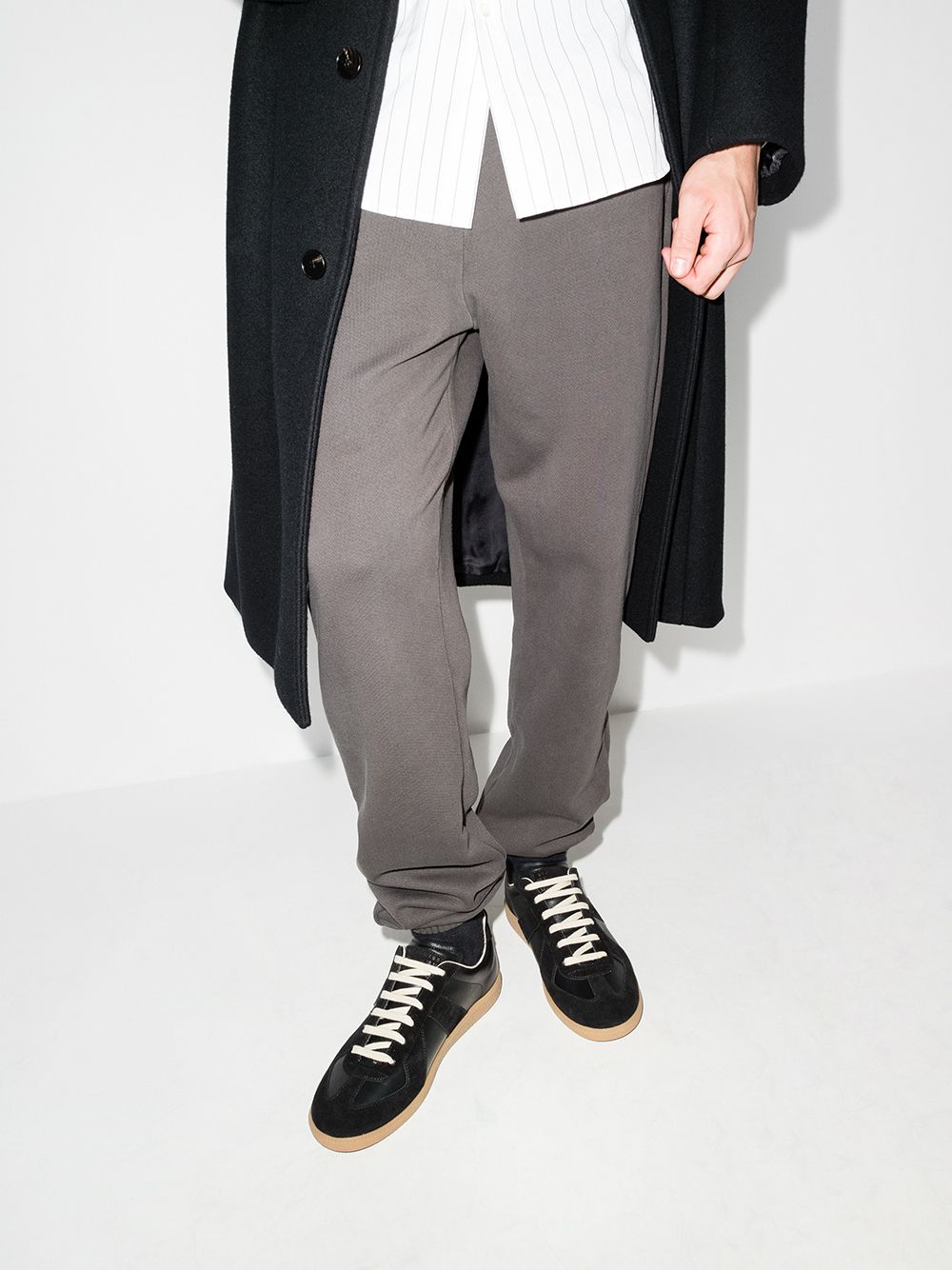 Maison Margiela Sneakers Black Outer: Calf Leather