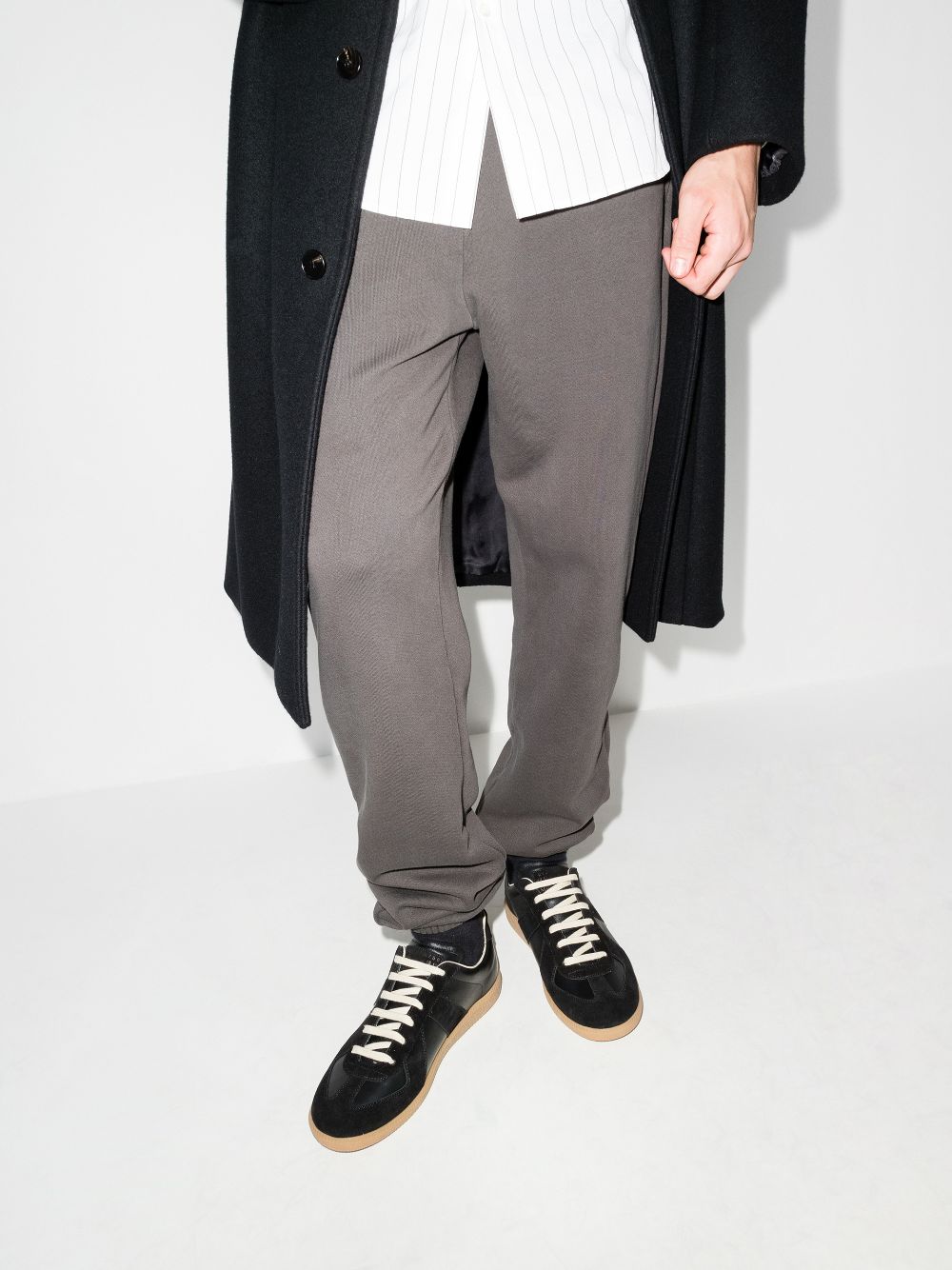 Maison Margiela Sneakers Black Outer: Calf Leather