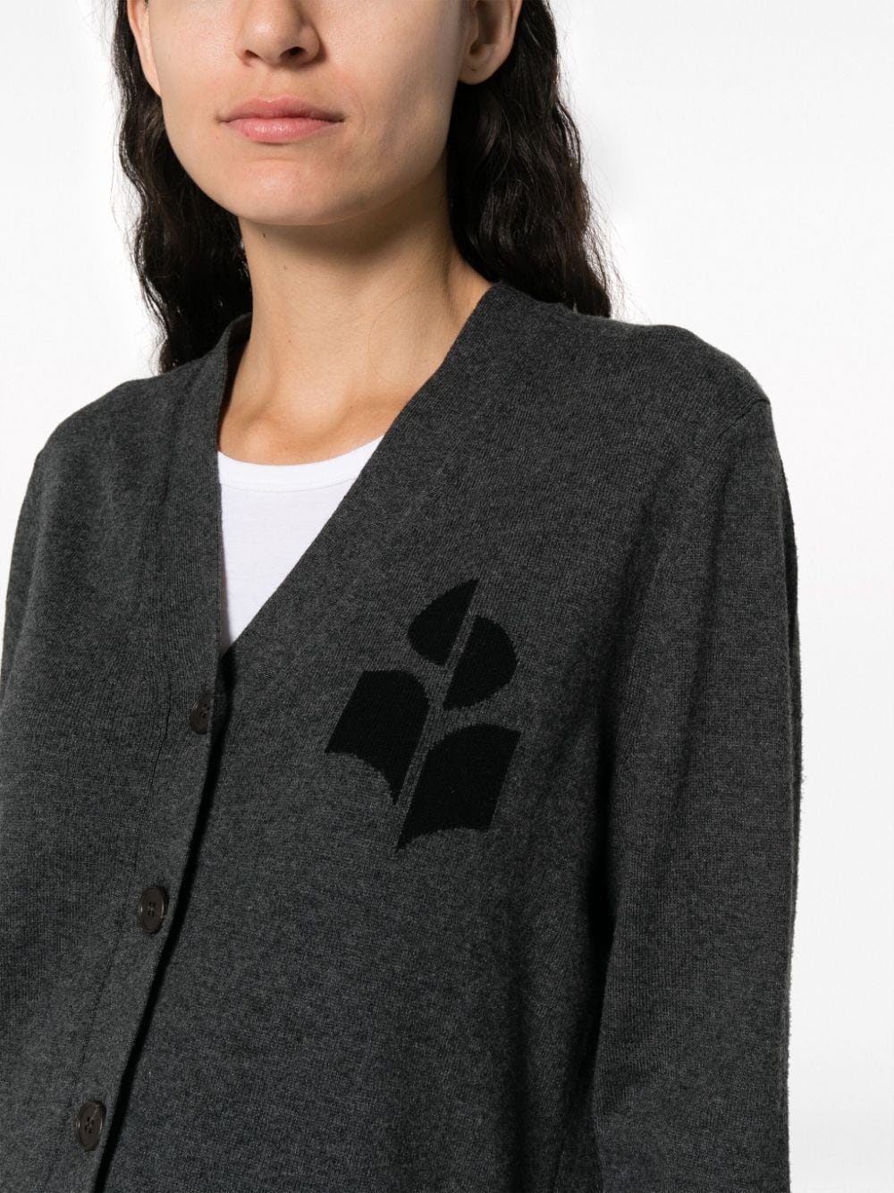 Marant Etoile Sweaters Grey Organic Cotton