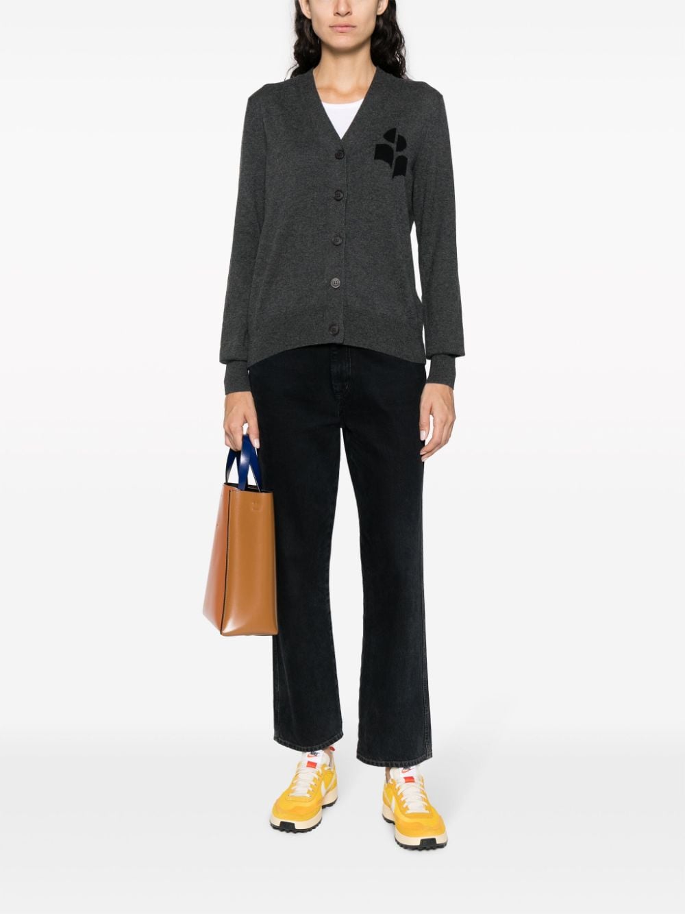 Marant Etoile Sweaters Grey Organic Cotton