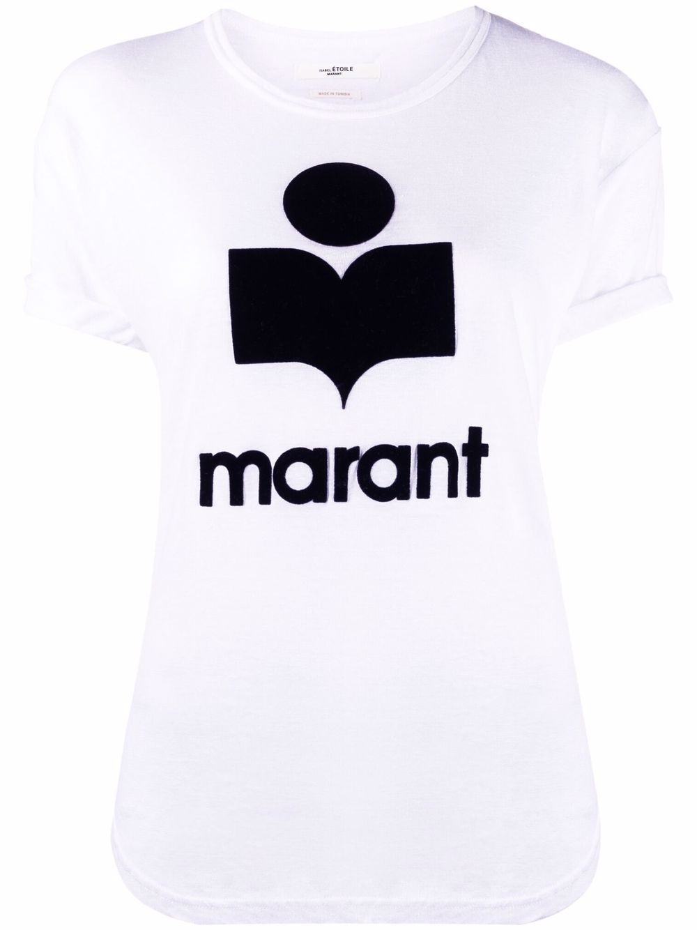 Marant Etoile T-Shirts And Polos White Linen/flax