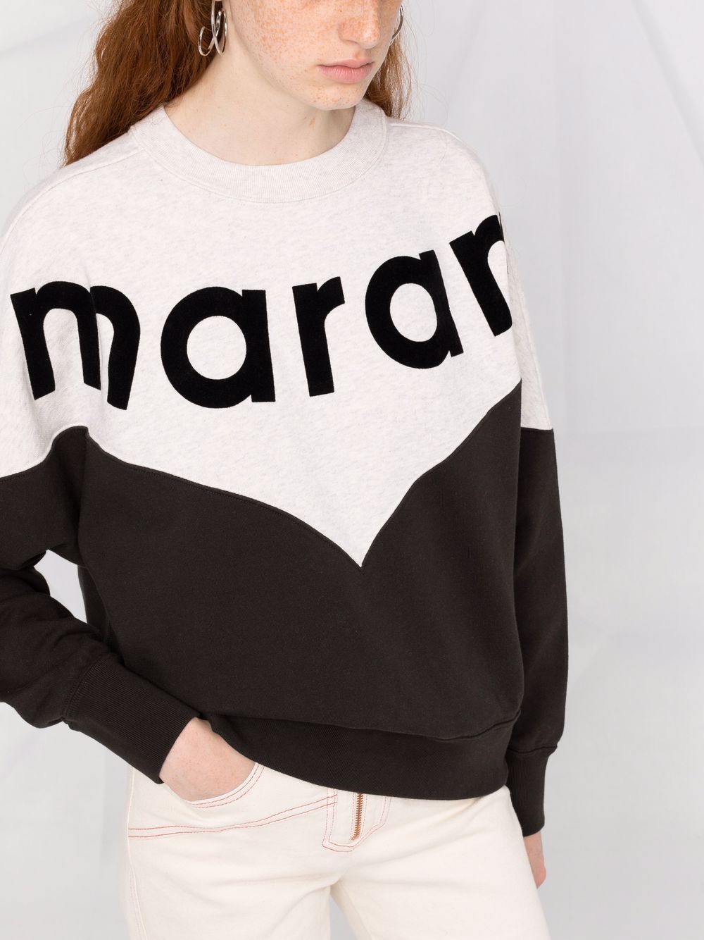 Marant Etoile Sweaters Black Cotton