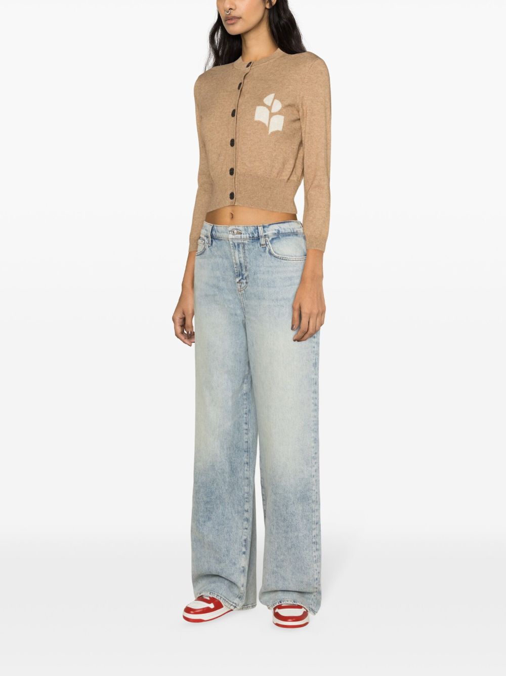 Marant Etoile Sweaters Camel Cotton