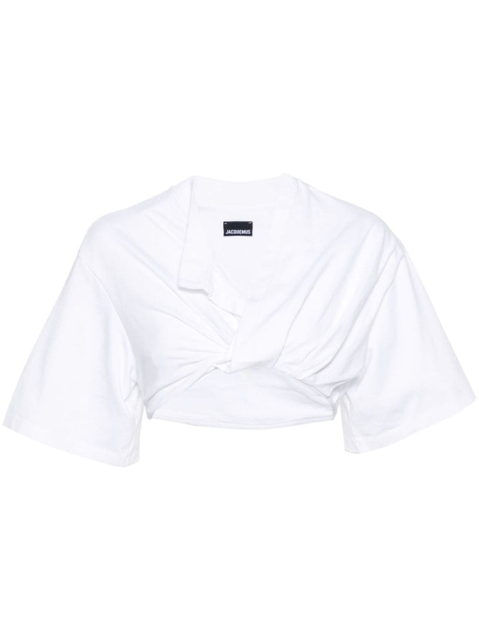 Jacquemus T-Shirts And Polos White Cotton