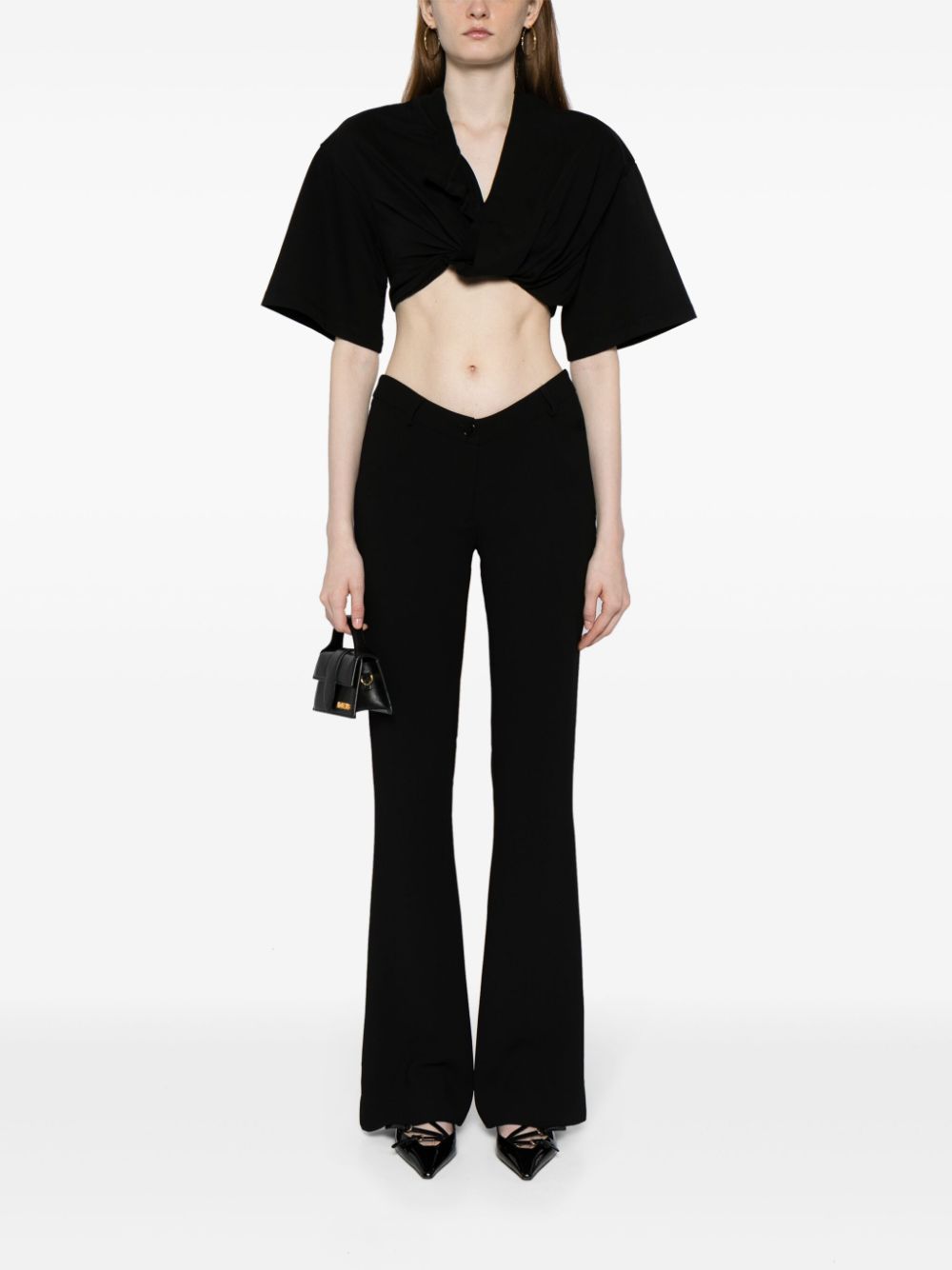 Jacquemus T-Shirts And Polos Black Wool