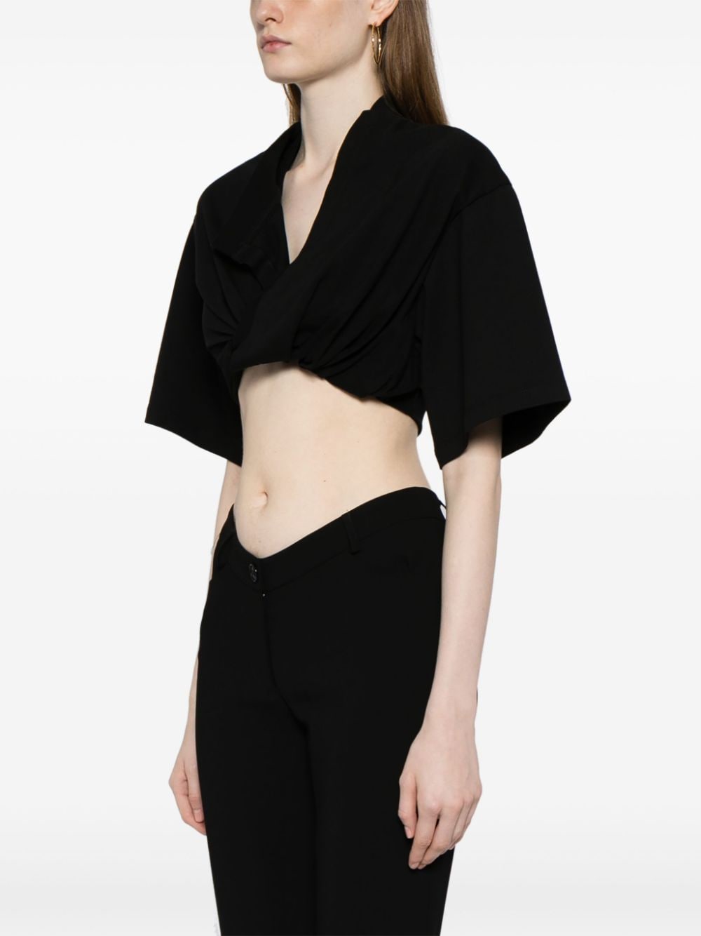 Jacquemus T-Shirts And Polos Black Wool